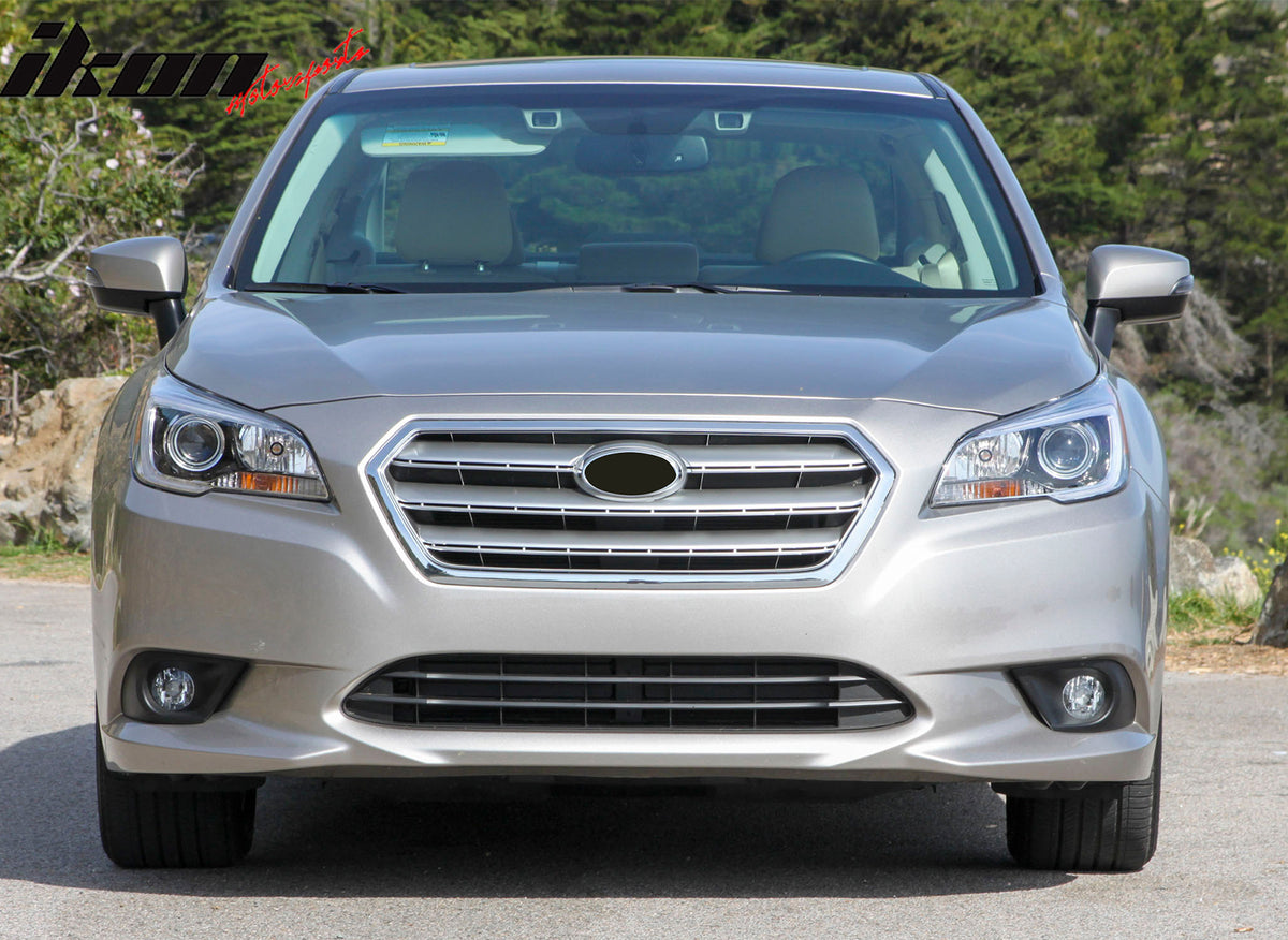 Fits 15-17 Subaru Legacy Front Driver Passenger Side Fog Light Bezel PP 2PCS