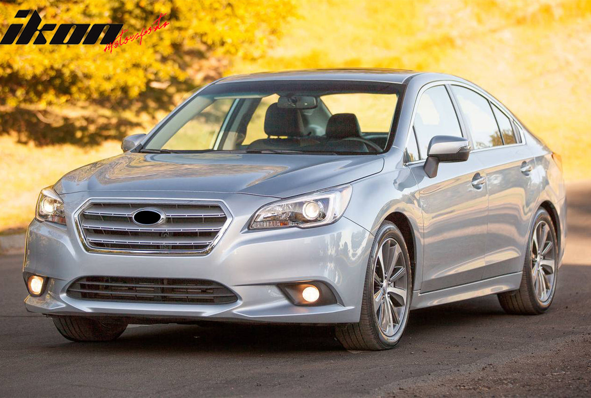 Fits 15-17 Subaru Legacy OE Style Front Bumper Hood Lower Grille Replacement ABS