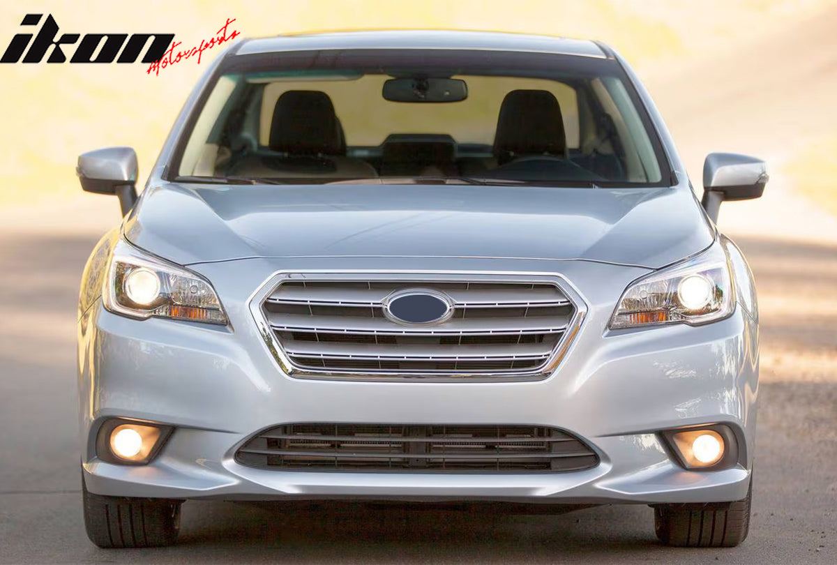 Fits 15-17 Subaru Legacy OE Style Front Bumper Hood Lower Grille Replacement ABS