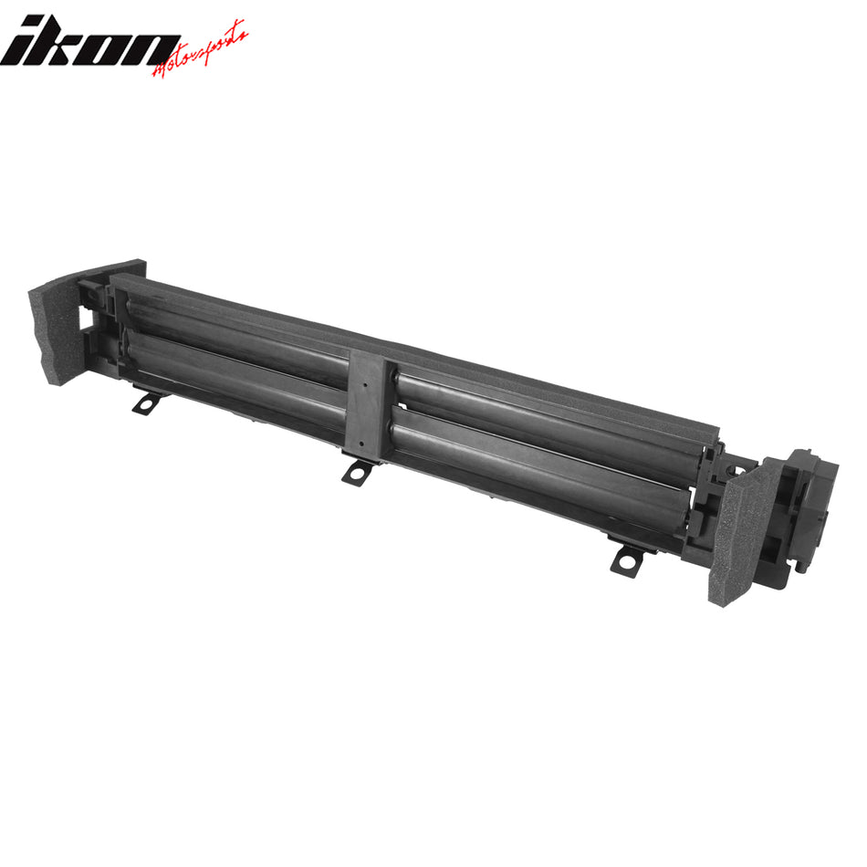 IKON MOTORSPORTS Active Grille Shutter w/ Motor, Compatible with 2015-2017 Subaru Legacy& Outback 2.5L, 52811-AL00B SU1206100 Engine Cooling Radiator Grill Assembly Replacement, Black