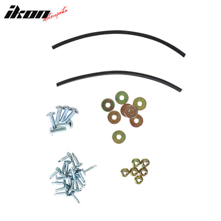 Fits 15-21 Subaru WRX STI Front Bumper Lip OE Style Spoiler PU Chin Splitter Kit