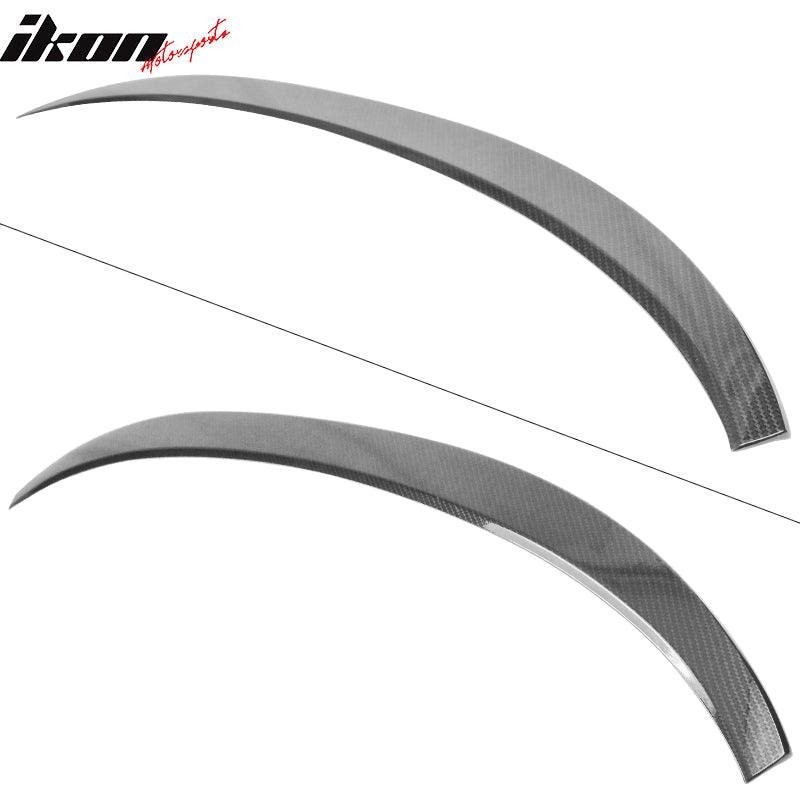 Fit 15-18 BMW F26 X4 Performance Style Rear Trunk Spoiler ABS Carbon Fiber Print