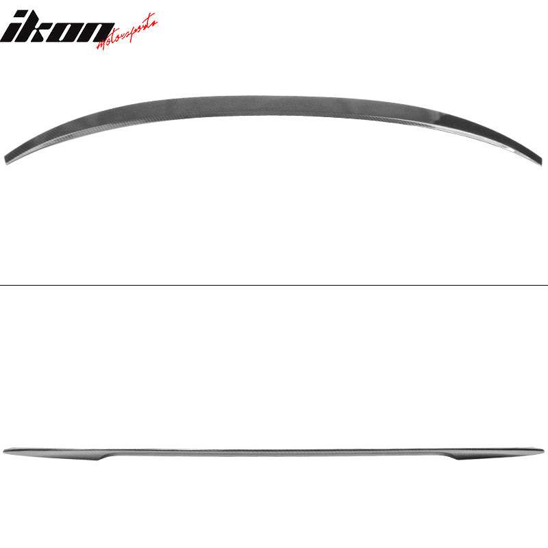 Fit 15-18 BMW F26 X4 Performance Style Rear Trunk Spoiler ABS Carbon Fiber Print
