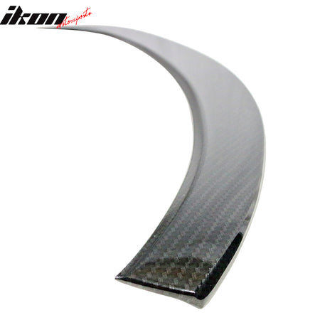 Fit 15-18 BMW F26 X4 Performance Style Rear Trunk Spoiler ABS Carbon Fiber Print