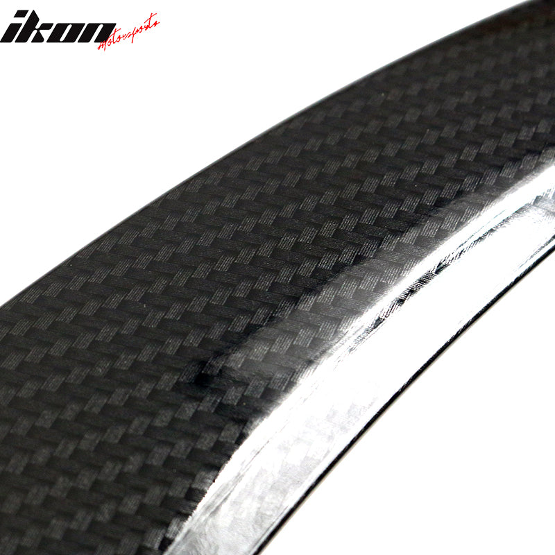 Fit 15-18 BMW F26 X4 Performance Style Rear Trunk Spoiler ABS Carbon Fiber Print