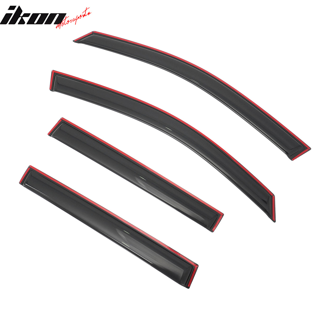 Fits 15-19 Subaru Outback Window Visors In-Channel Sun Rain Guard Side Deflector