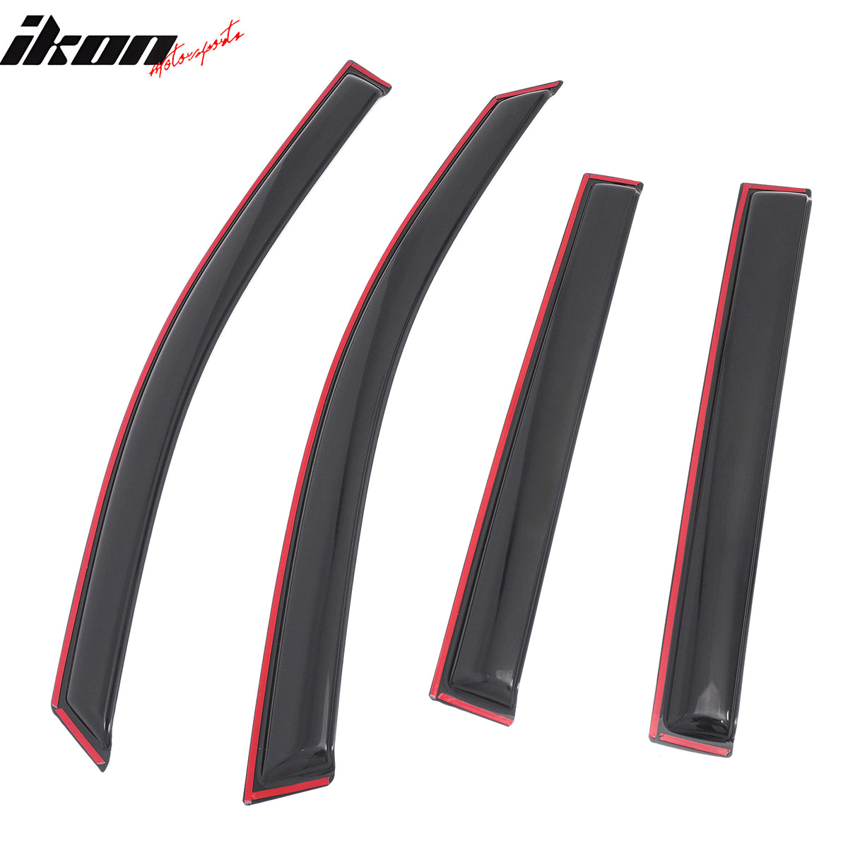 Fits 15-19 Subaru Outback Window Visors In-Channel Sun Rain Guard Side Deflector