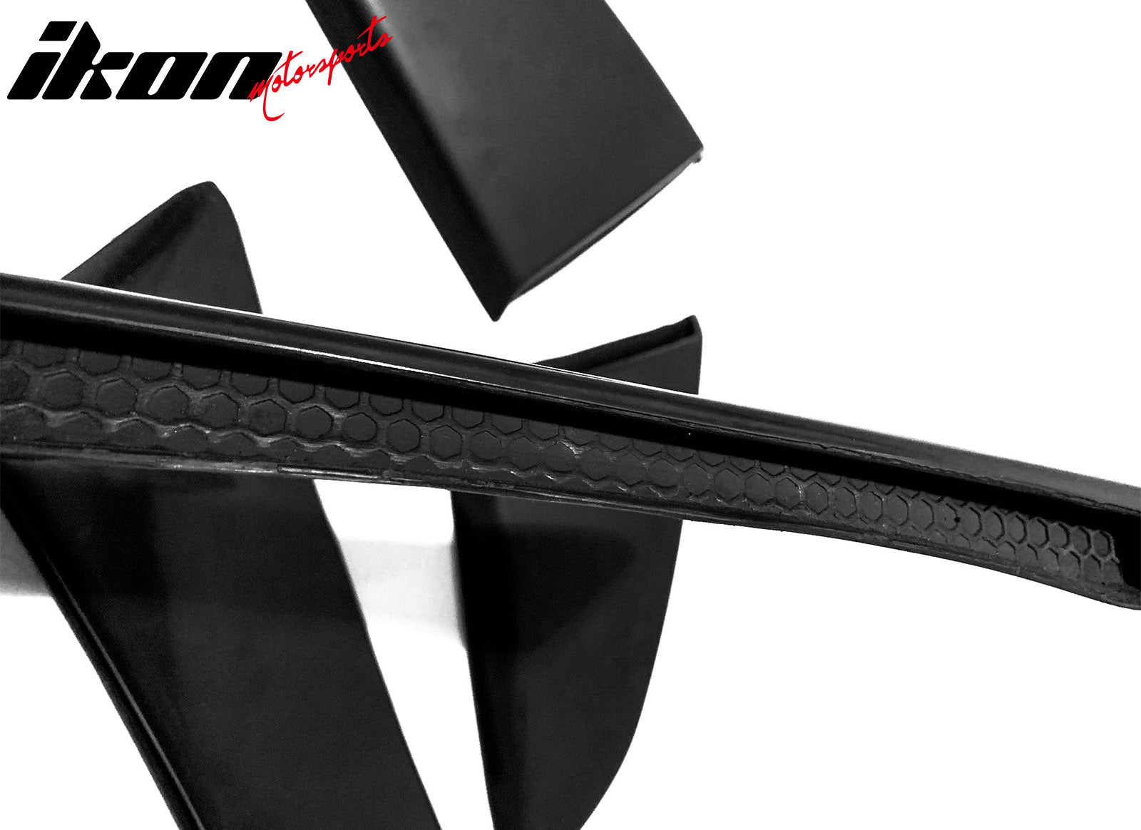 Fits 15-19 Ford Mustang Quarter Window Louvers Panel Side Scoops