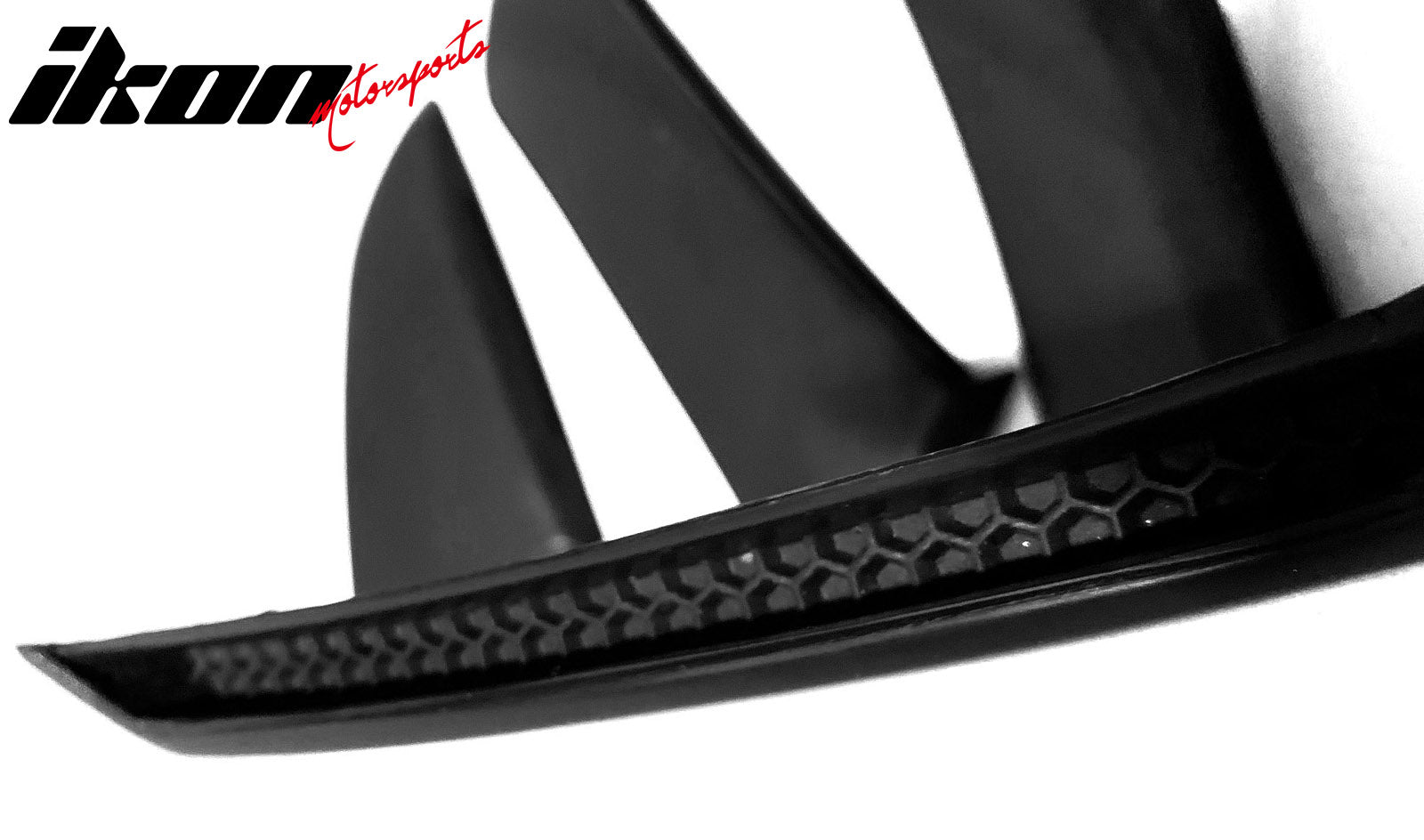 Fits 15-19 Ford Mustang Quarter Window Louvers Panel Side Scoops