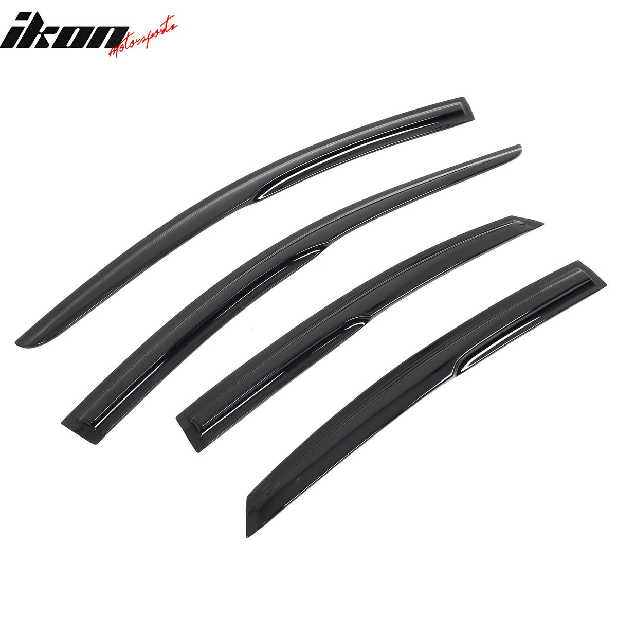 Fits 15-19 Hyundai Sonata Mugen Style Acrylic Window Visors Sun Rain Guard 4PC