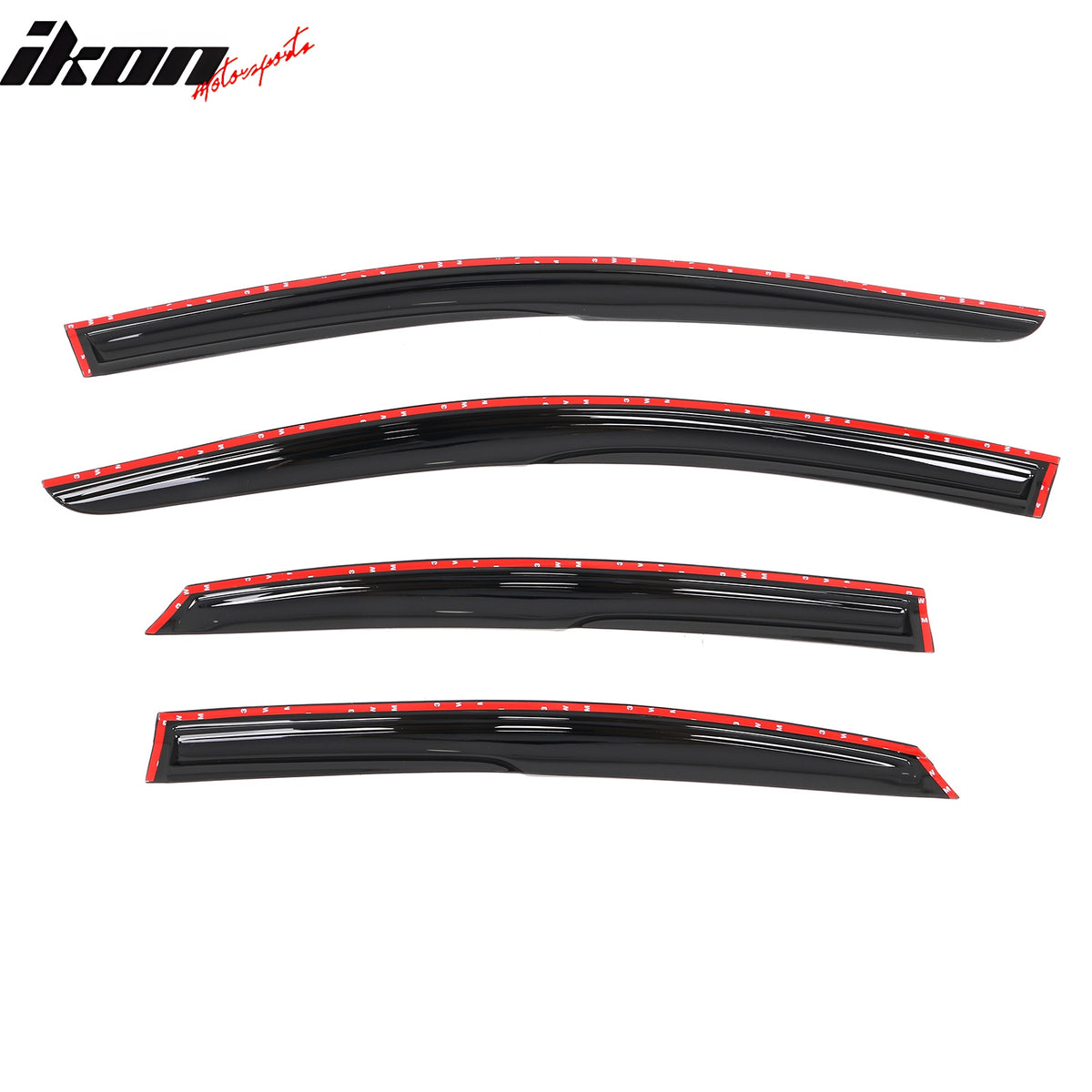 Fits 15-19 Hyundai Sonata Mugen Style Acrylic Window Visors Sun Rain Guard 4PC