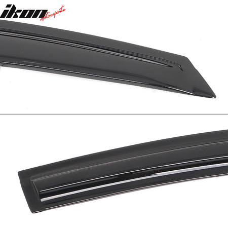 Fits 15-19 Hyundai Sonata Mugen Style Acrylic Window Visors Sun Rain Guard 4PC