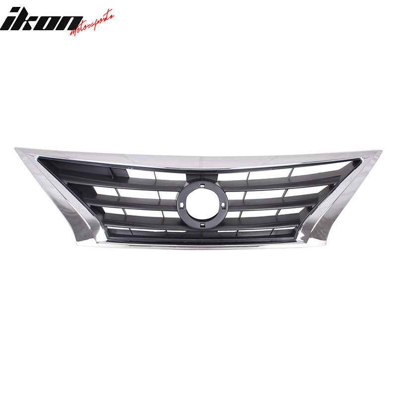 2015-2019 Nissan Versa OE Style Front Bumper Upper Grille Grill ABS