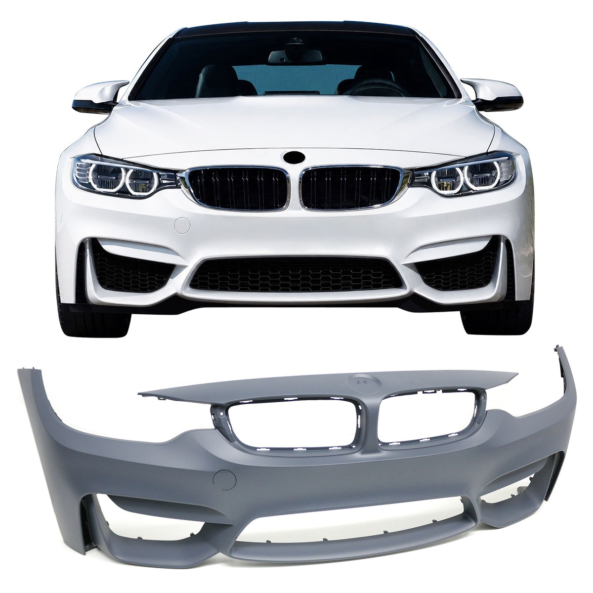 Fit 2015-2018 BMW F80 M3 Sedan Convertible Front Bumper Cover
