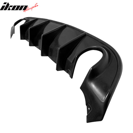 Fits 15-23 Dodge Charger SRT & Scat Pack MDP Style Rear Bumper Lip Diffuser PU