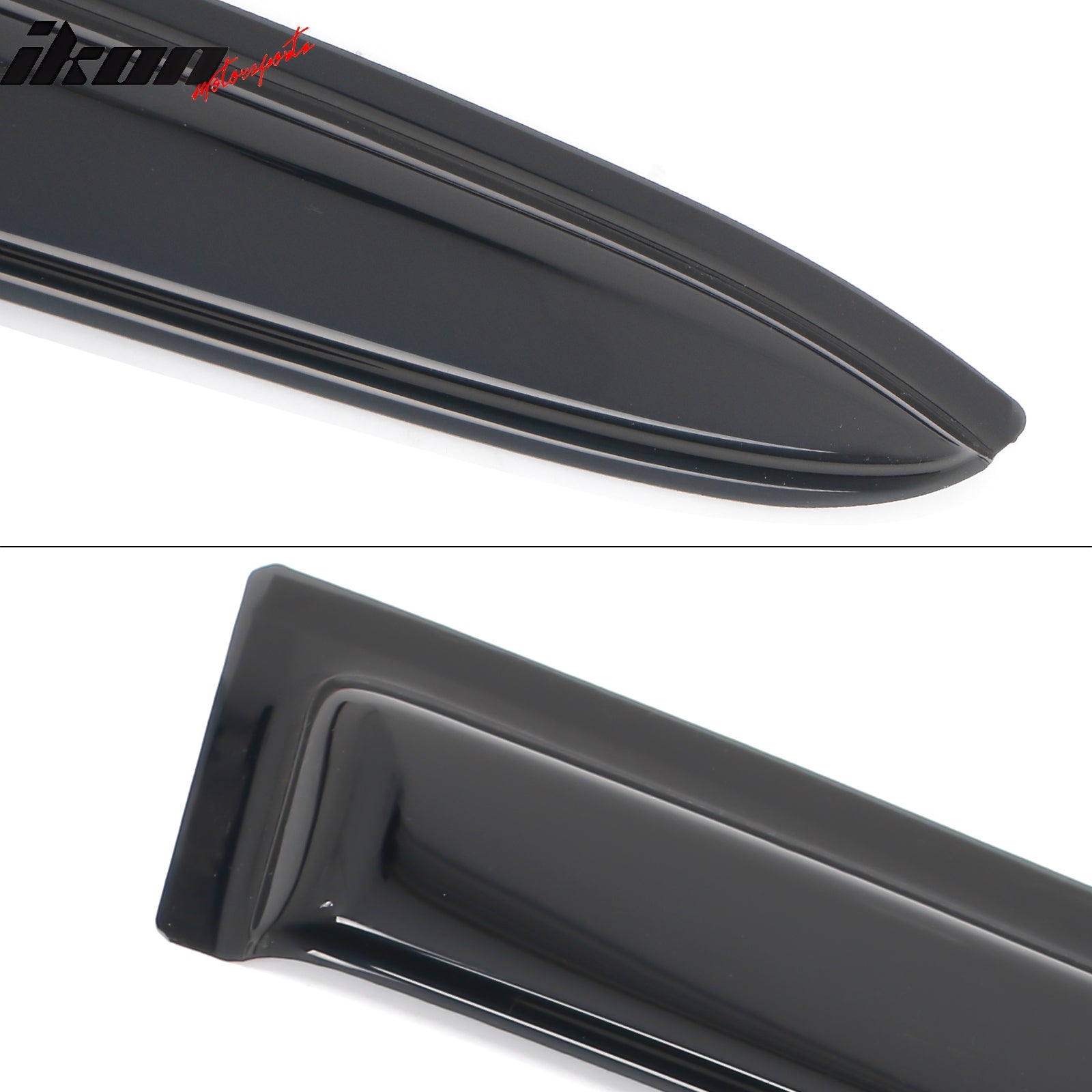 Fits 15-20 Benz X156 GLA Class Window Visors Vent Sun Guards Deflectors Tape-On