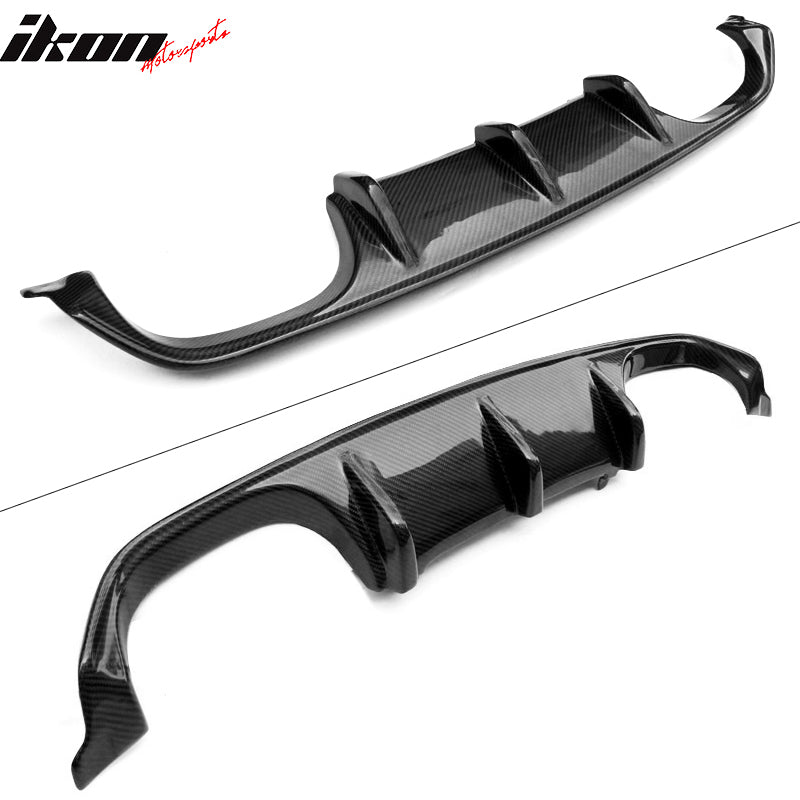 2015 - 2020 BMW F80 M3 F82 M4 MP Style Rear Bumper Diffuser Carbon FiberIkon Motorsports
