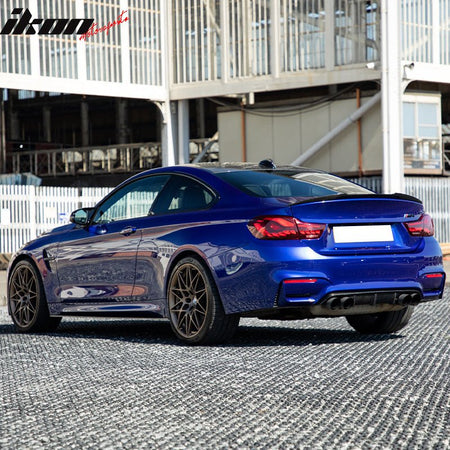2015 - 2020 BMW F80 M3 F82 M4 MP Style Rear Bumper Diffuser Carbon FiberIkon Motorsports