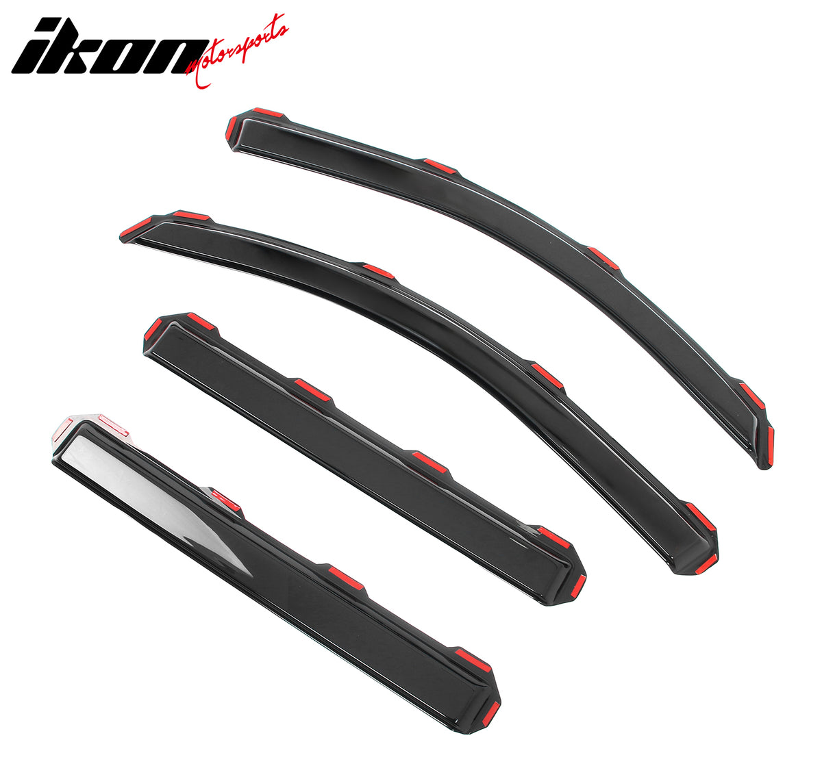 Fits 15-20 Cadillac Escalade Chevrolet Tahoe GMC Yukon Window Visors In-Channel