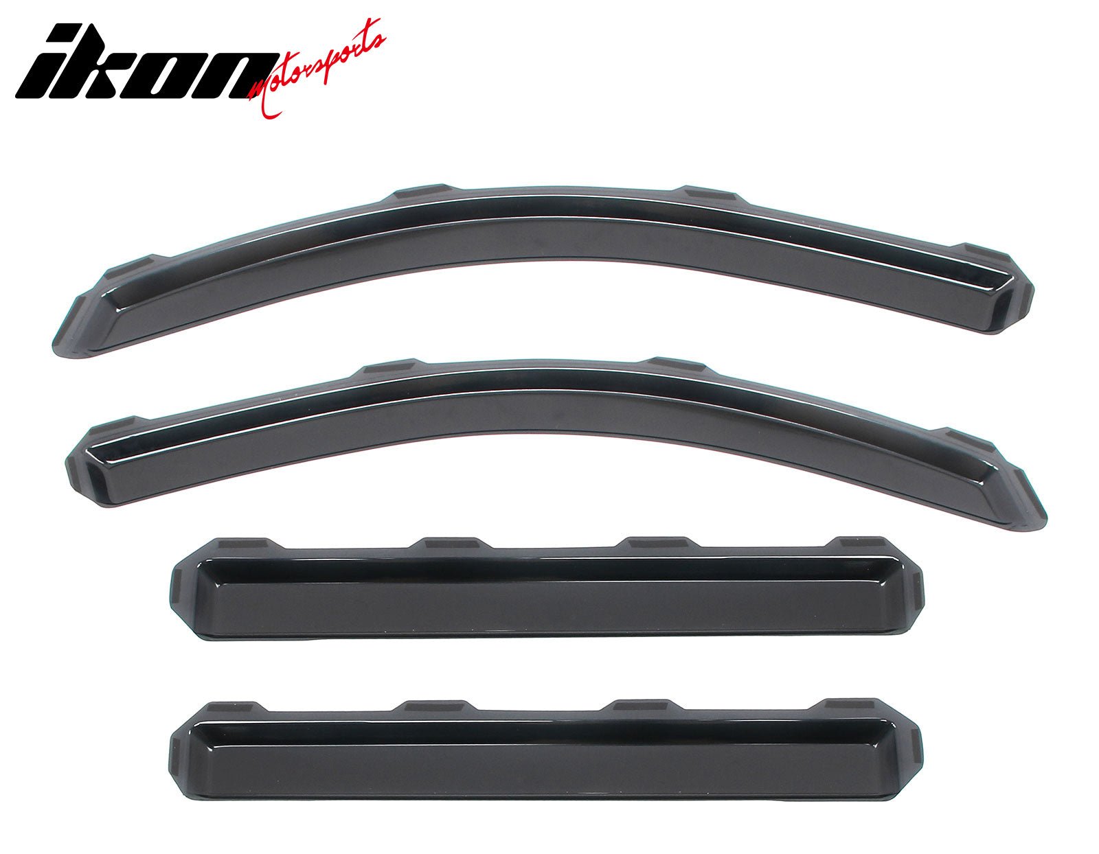 Fits 15-20 Cadillac Escalade Chevrolet Tahoe GMC Yukon Window Visors In-Channel