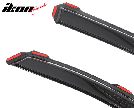 Fits 15-20 Cadillac Escalade Chevrolet Tahoe GMC Yukon Window Visors In-Channel