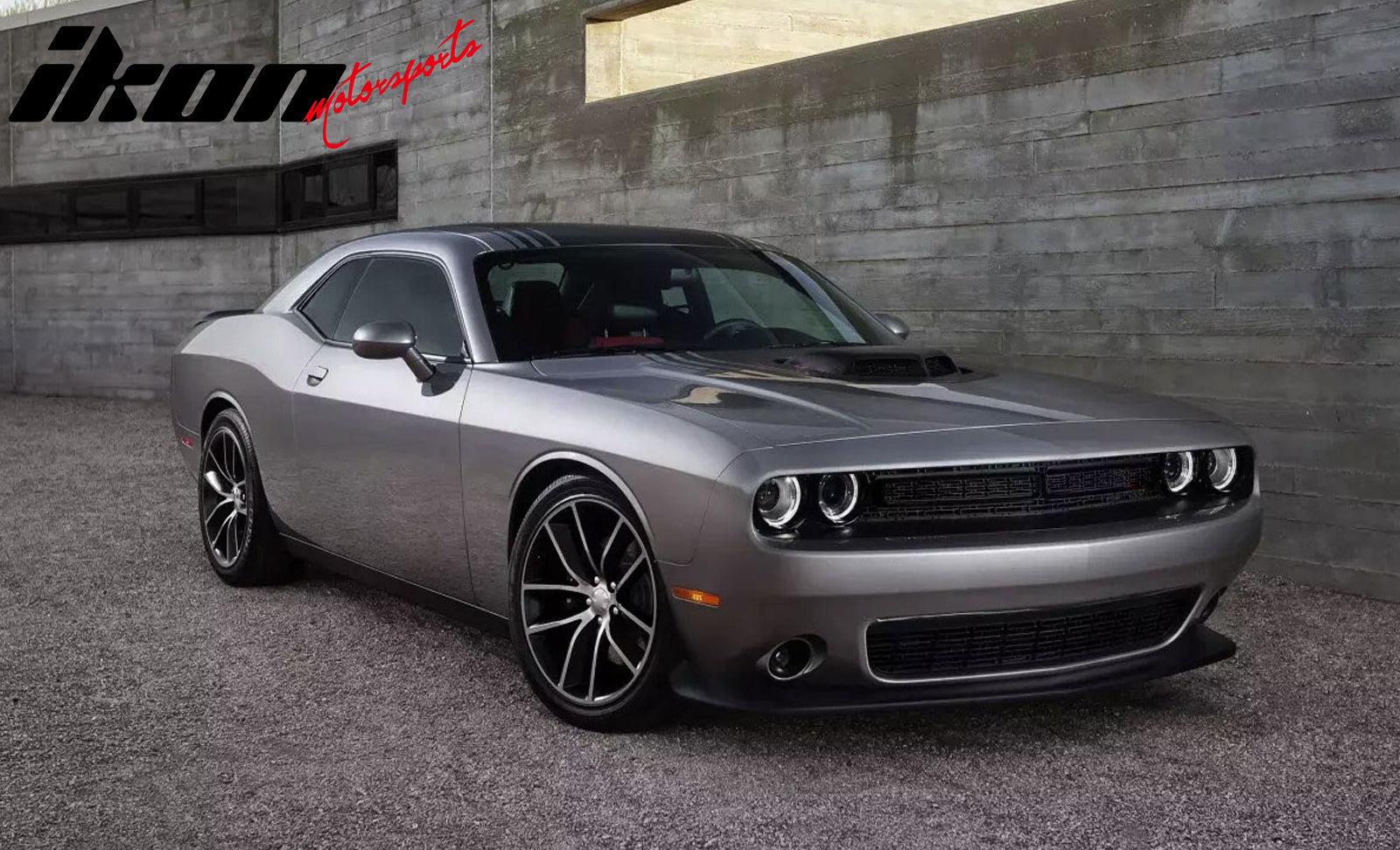 Fits 15-20 Dodge Challenger Front Bumper Lip Spoiler Splitter