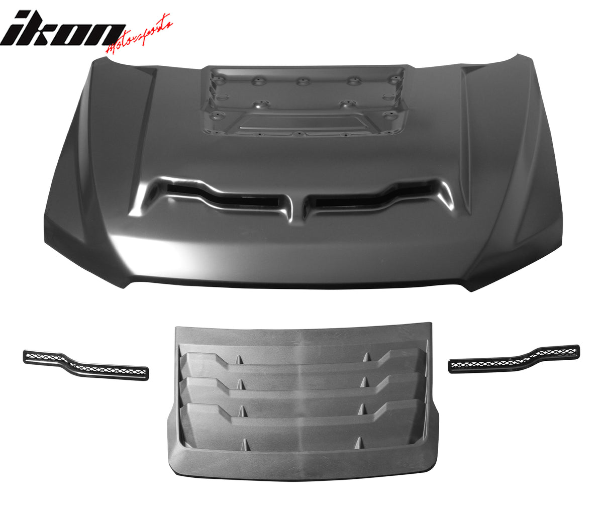 Fits 15-20 Ford F-150 Hood Cover Shelby Baja Style Engine Bonnet Scoop Panel