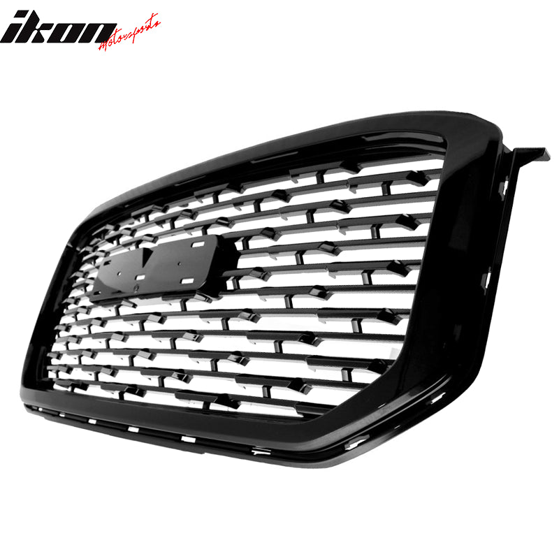 Full Gloss Black Upper Grille for 2015-2020 GMC Ghana Full Gloss Black Upper Grille for 2015-2020 GMC Ghana