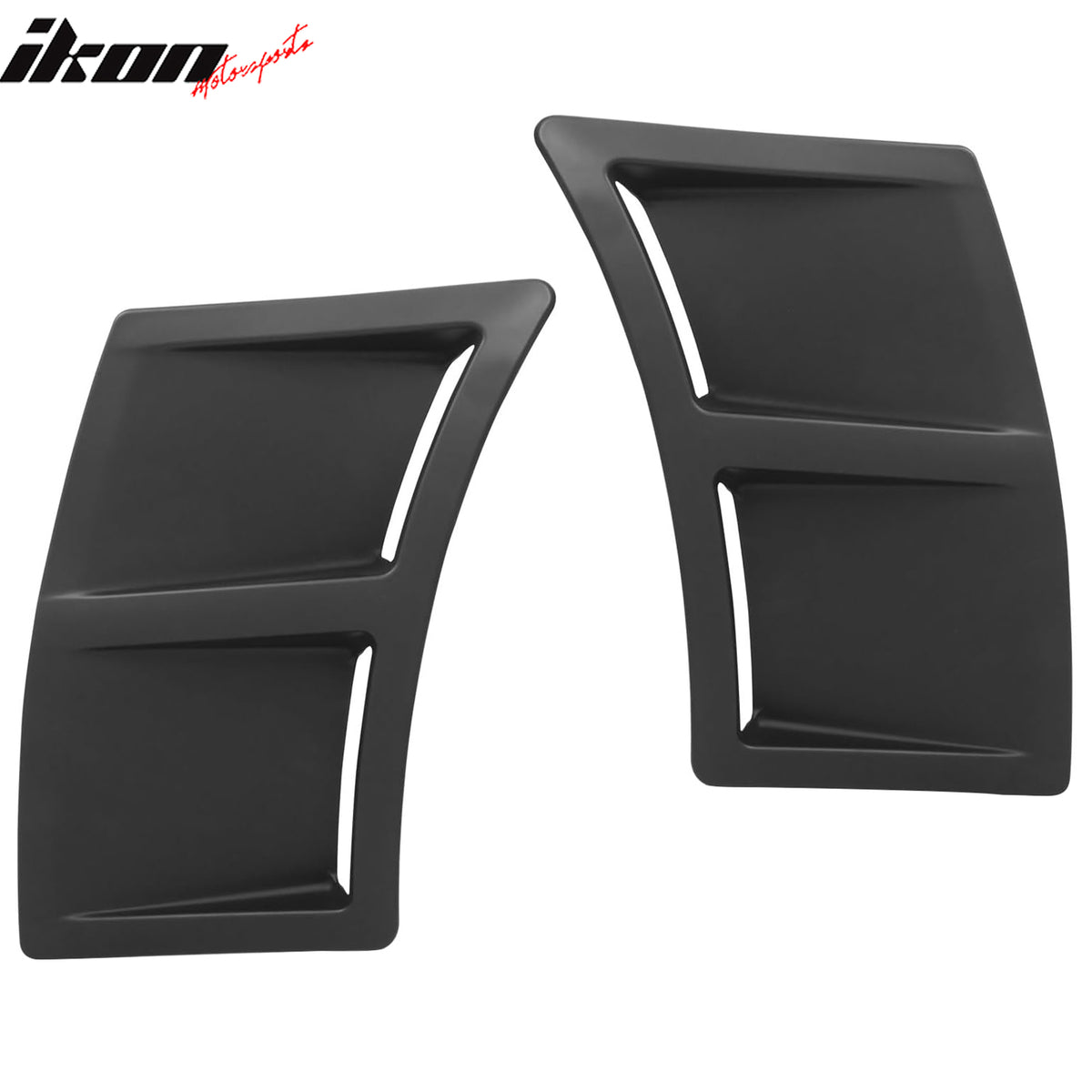 Fits 15-21 Subaru WRX & STI Rear Bumper Air Vent Corner Fender Cover Matte Black