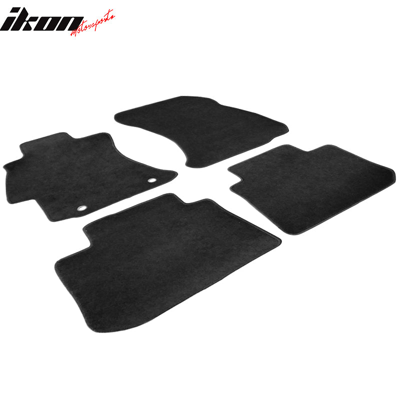 Fits 15-21 Subaru WRX STI 13-15 XV Crosstrek Floor Mats Carpet 4PC Nylon