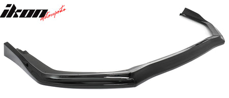 Fits 15-17 Subaru WRX STI Front Bumper Lip 3PC CS Style Gloss Black Chin Spoiler