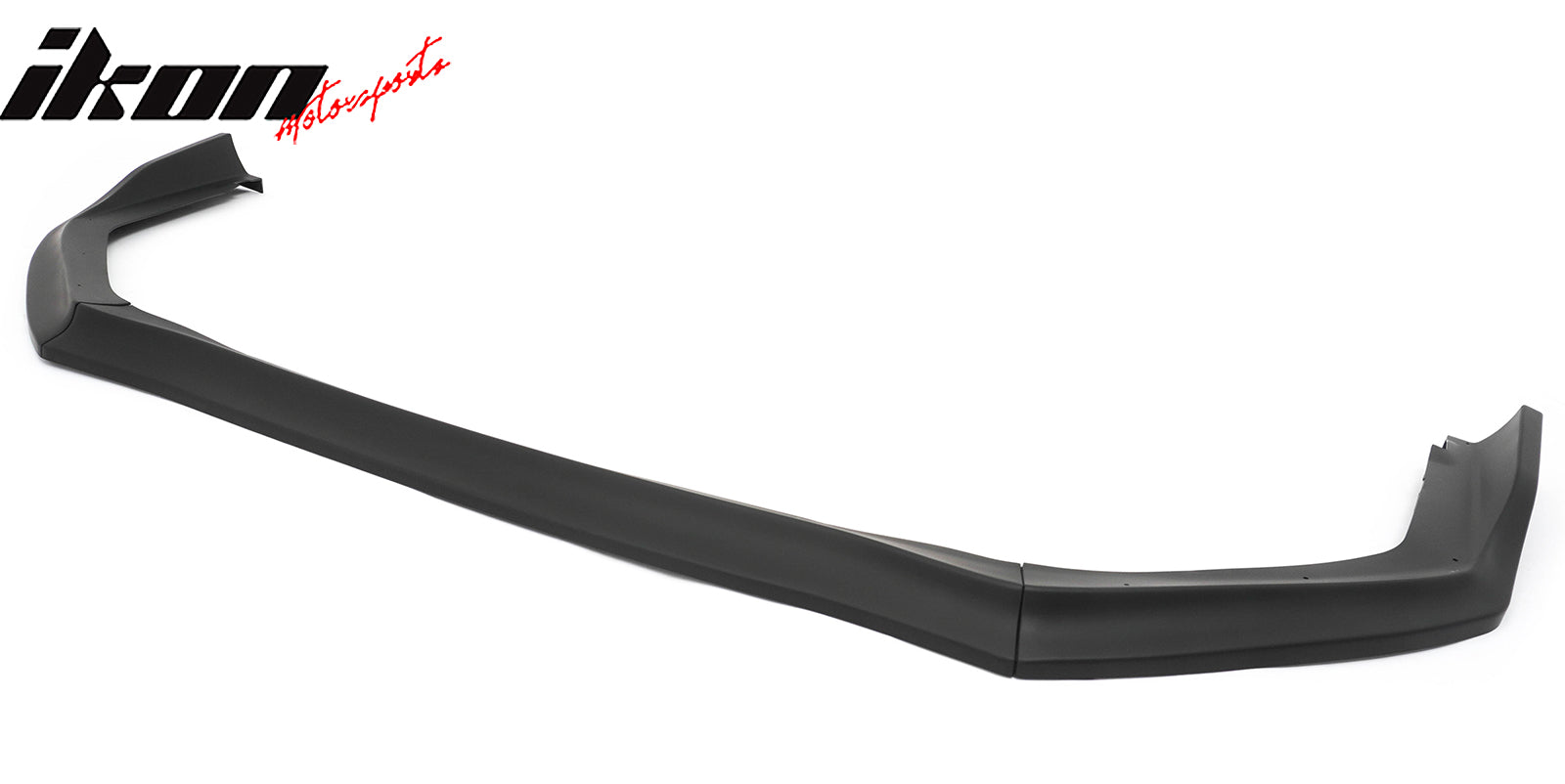 Fits 15-17 Subaru WRX STI Front Bumper Lip 3PC CS Style Matte Black Chin Spoiler
