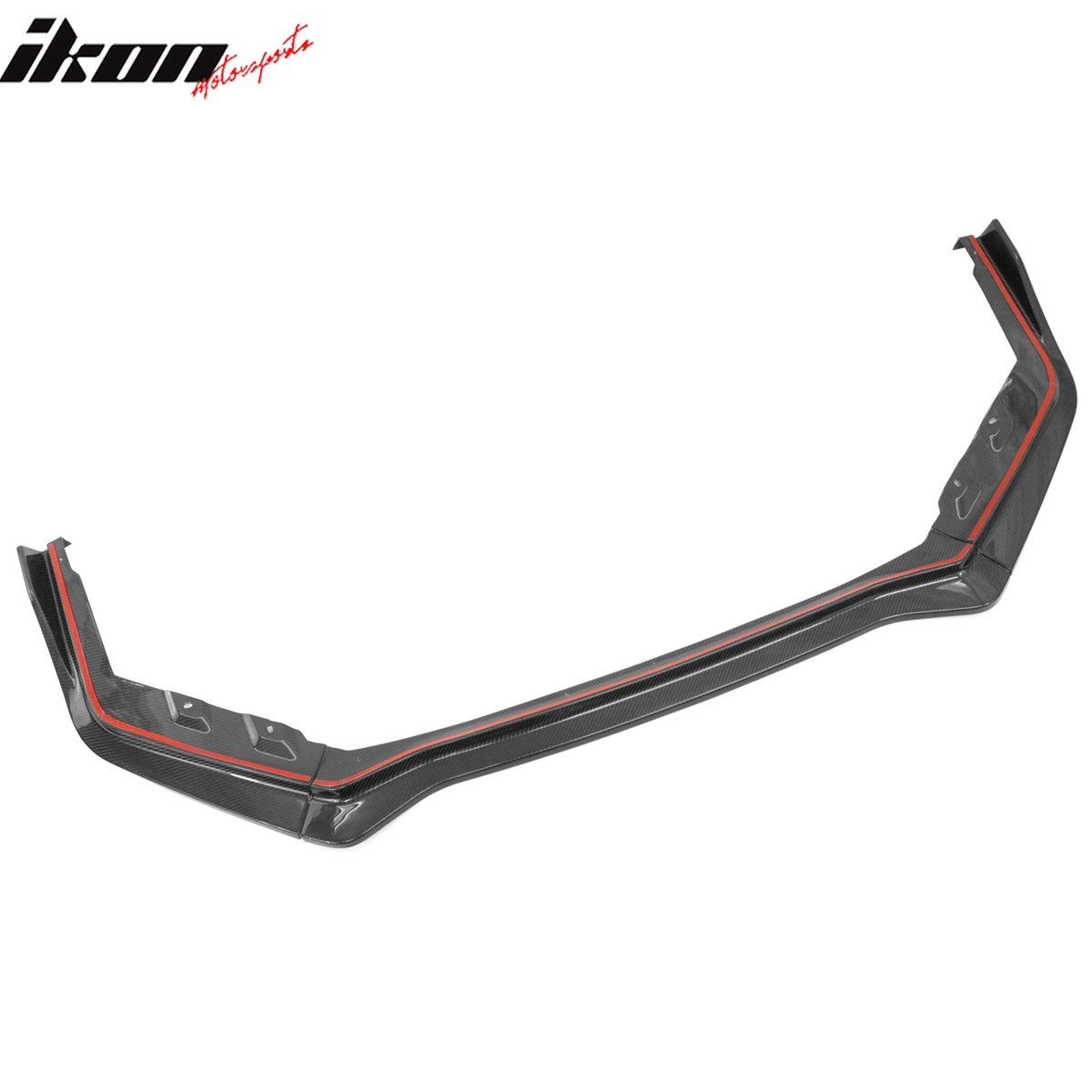 Fits 15-21 Subaru WRX/WRX STI Front Bumper Lip Carbon Fiber IKON Style Spoiler