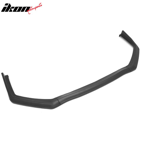 Fits 15-21 Subaru WRX & WRX STI Matte Black Front Bumper Lip Spoiler 3PCS Set