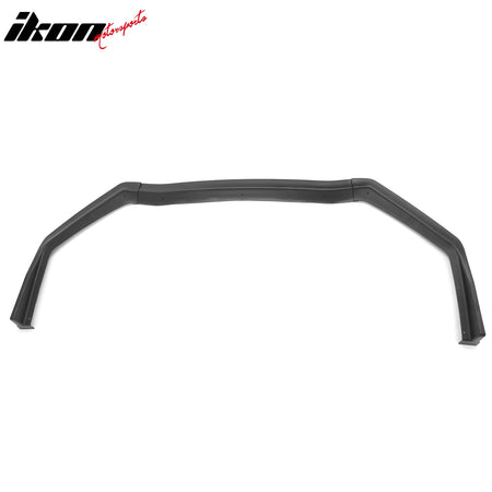 Fits 15-21 Subaru WRX & WRX STI Matte Black Front Bumper Lip Spoiler 3PCS Set