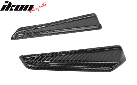 Closeout! Fits 15-21 Subaru WRX STI Style Front Bumper Side Canards Carbon Fiber