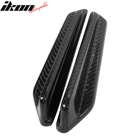 Closeout! Fits 15-21 Subaru WRX STI Style Front Bumper Side Canards Carbon Fiber