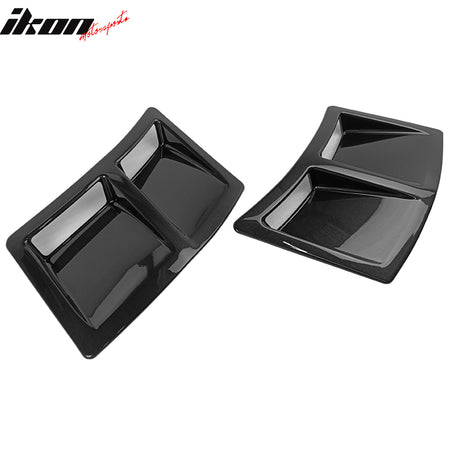 Fits 15-21 Subaru WRX STI Style Rear Bumper Side Fender Vent Painted #61K Gray