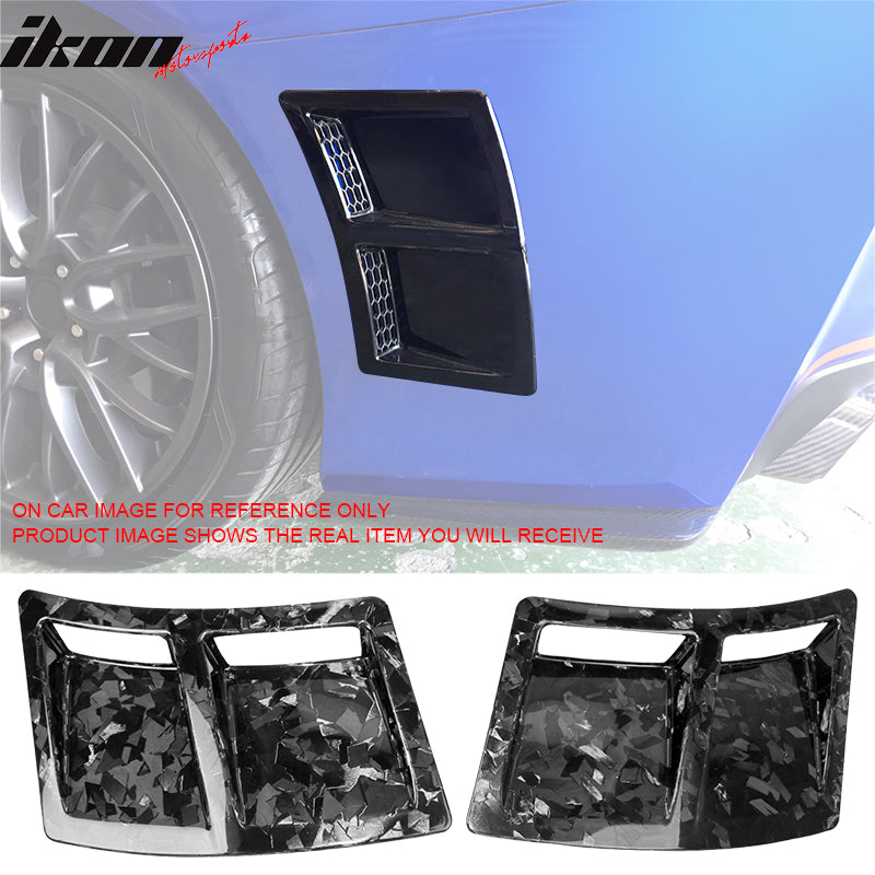 2015-2021 Subaru WRX STI Style Forged Carbon Fiber Rear Side Fender
