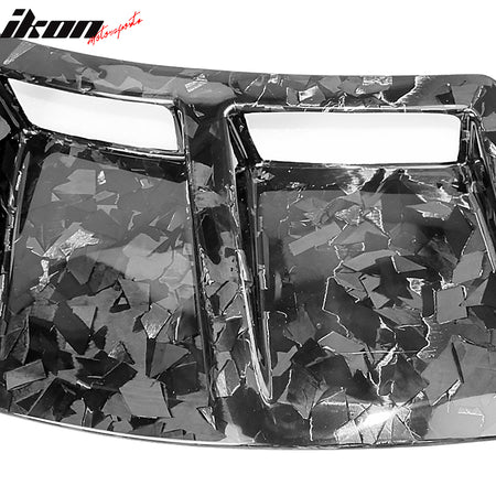 Fits 15-21 Subaru WRX STI Style Rear Bumper Side Fender Vent Forged Carbon Fiber