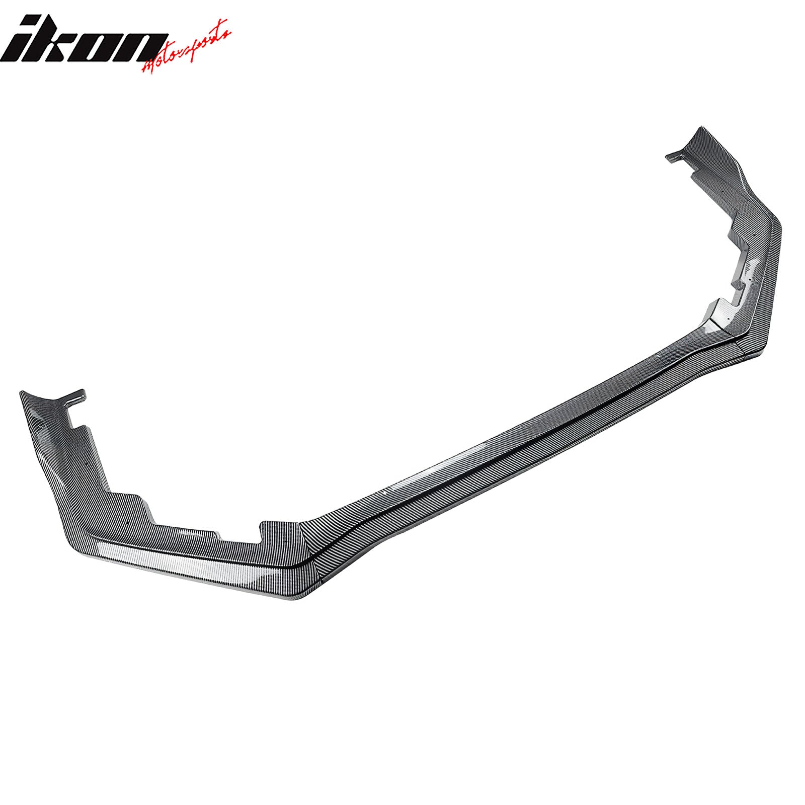 For 15-21 Subaru WRX STI CS2 Front Bumper Lip Chin Spoiler PP Carbon Fiber Print