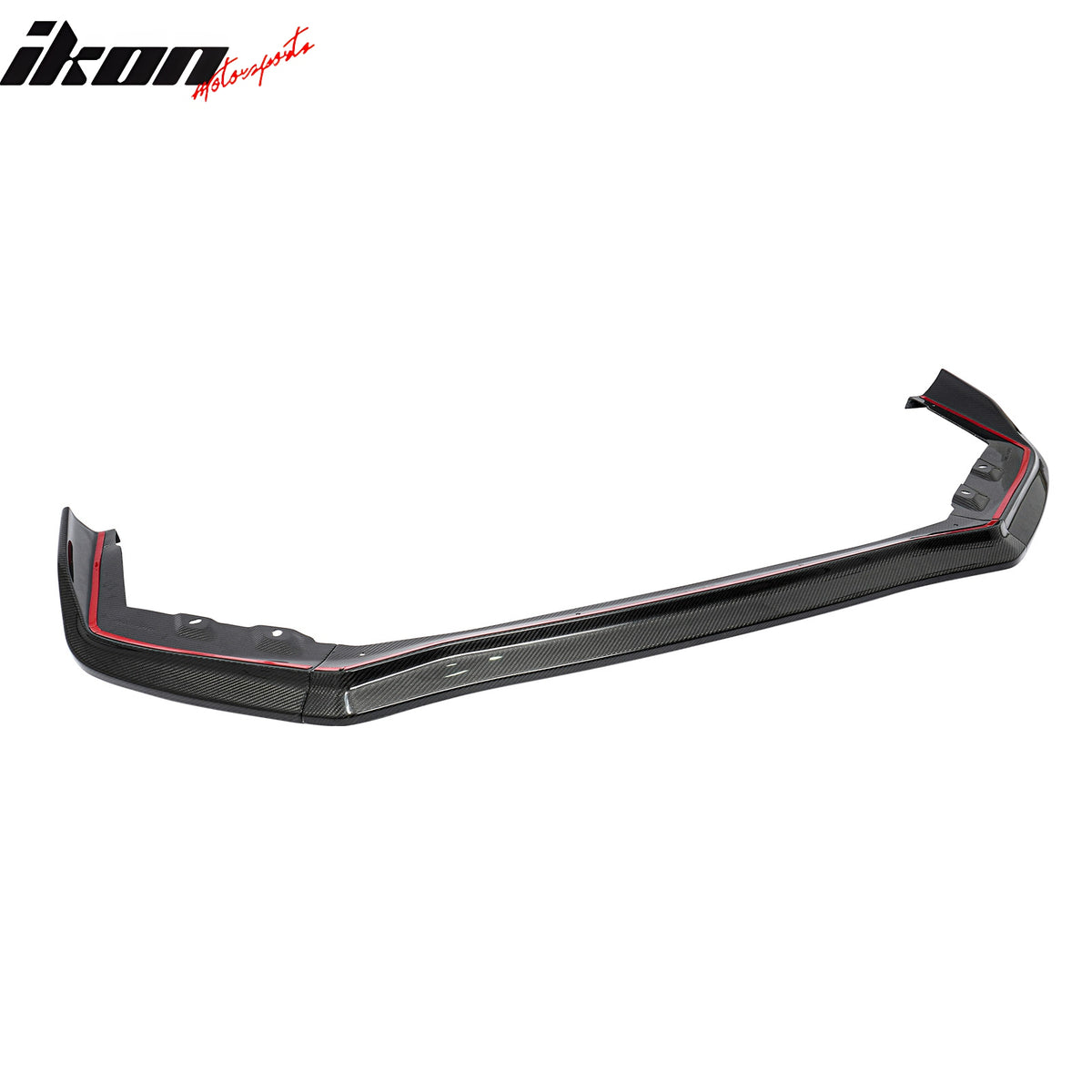 For 15-21 Subaru WRX STI CS Style Real Carbon Fiber Front Bumper Lip Spoiler 3PC