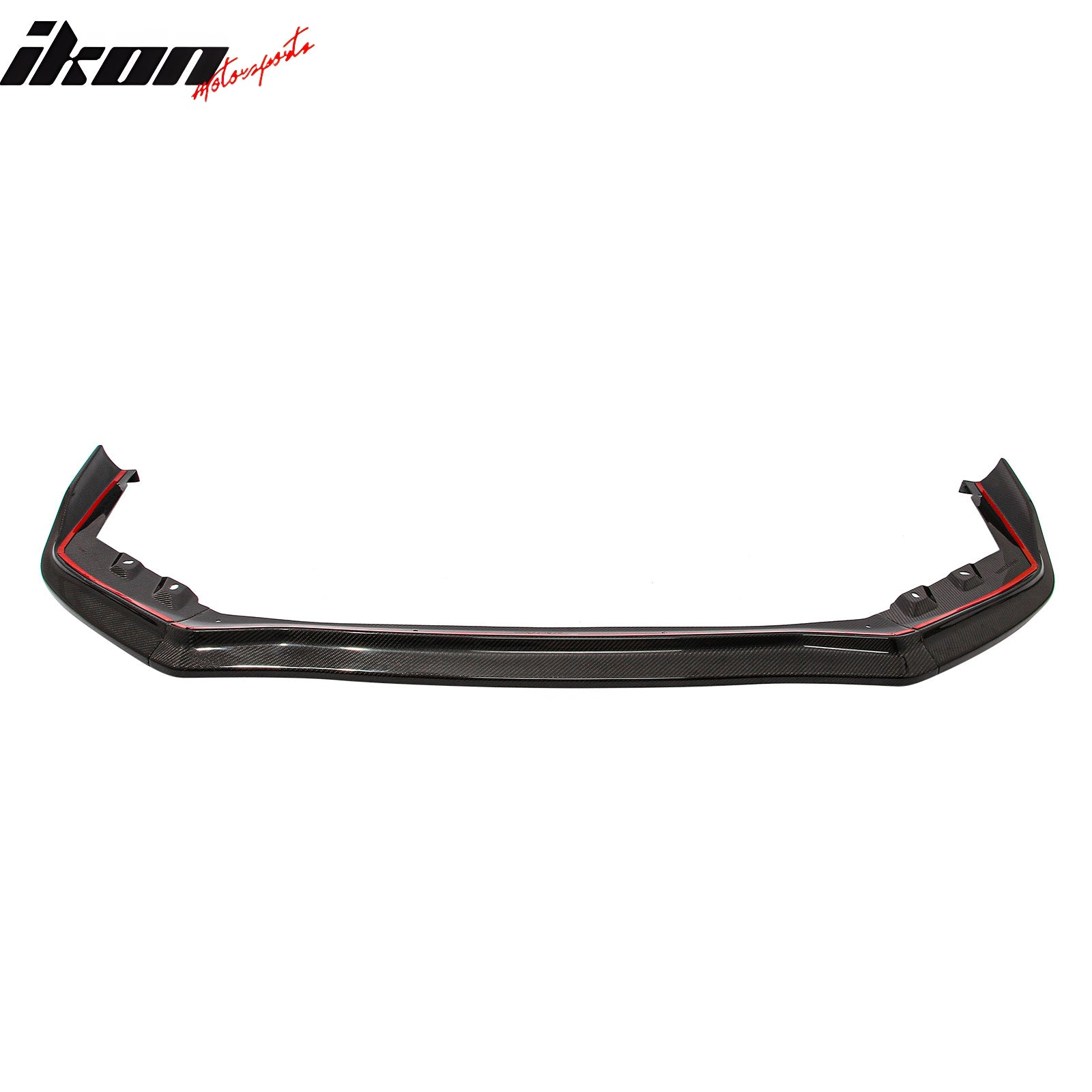 For 15-21 Subaru WRX STI CS Style Real Carbon Fiber Front Bumper Lip Spoiler 3PC