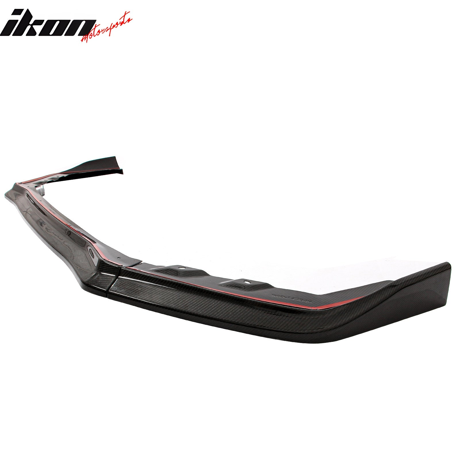 For 15-21 Subaru WRX STI CS Style Real Carbon Fiber Front Bumper Lip Spoiler 3PC
