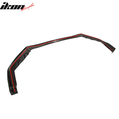 For 15-21 Subaru WRX STI CS Style Real Carbon Fiber Front Bumper Lip Spoiler 3PC