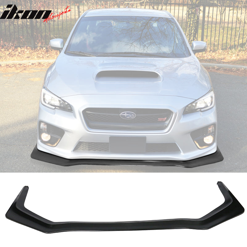 2015-2021 Subaru WRX STI IKON V6 Style Unpainted Front Bumper Lip PU