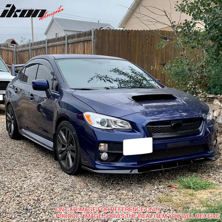 Fits 15-21 Subaru WRX STI MPX Style Front Bumper Lip Spoiler Carbon Fiber Print