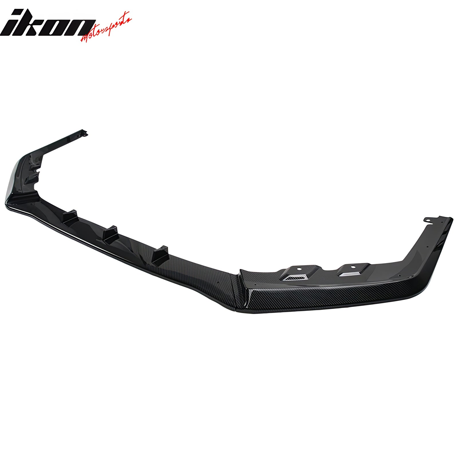 Fits 15-21 Subaru WRX STI MPX Style Front Bumper Lip Spoiler Carbon Fiber Print