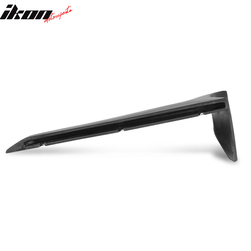 Fits 15-21 Subaru WRX STI CS Style Front Bumper Lip Spoiler Splitter Winglet PU