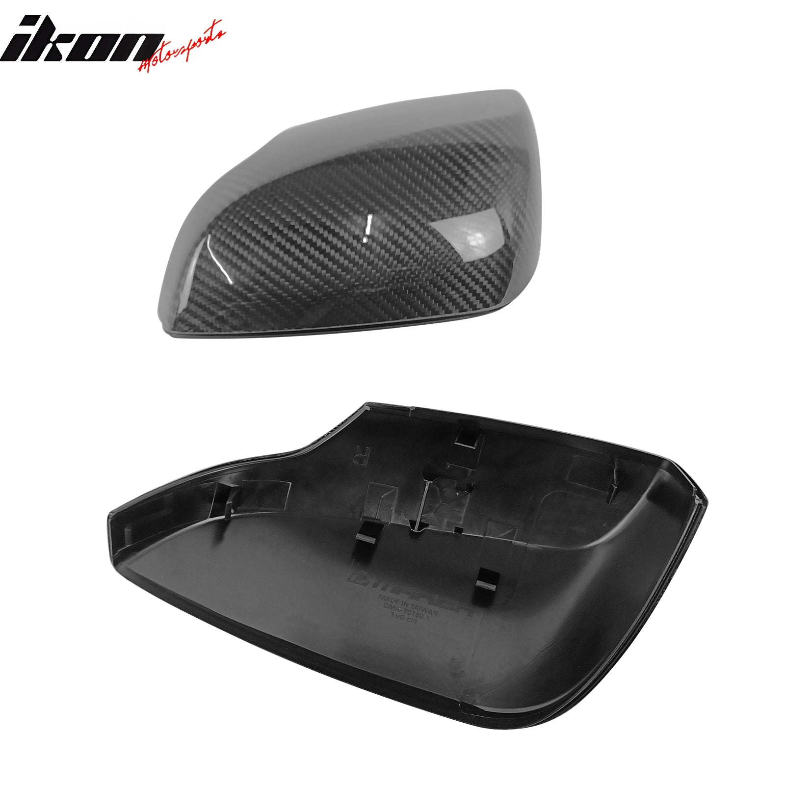 Fits 15-21 Subaru WRX STI Sedan Carbon Fiber Rear View Mirror